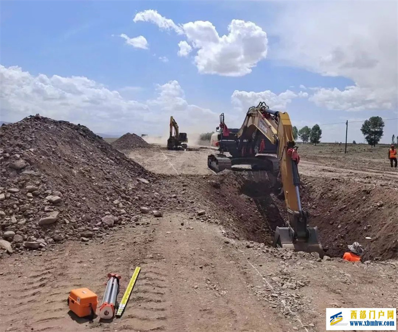 金昌镍钴工业基地水源保障工程全线开工(图1) 金昌镍钴工业基地水源保障工程全线开工(图1)