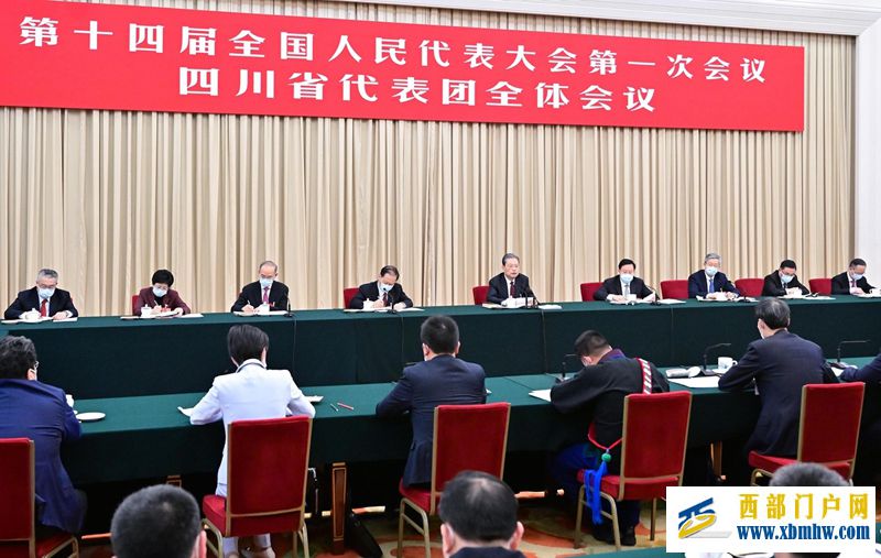 四川代表团举行全体会议 集中审议政府工作报告(图1) 四川代表团举行全体会议 集中审议政府工作报告(图1)