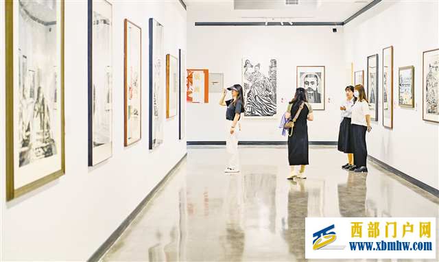 “红岩清风”廉洁文化美术作品展览开展(图1) “红岩清风”廉洁文化美术作品展览开展(图1)