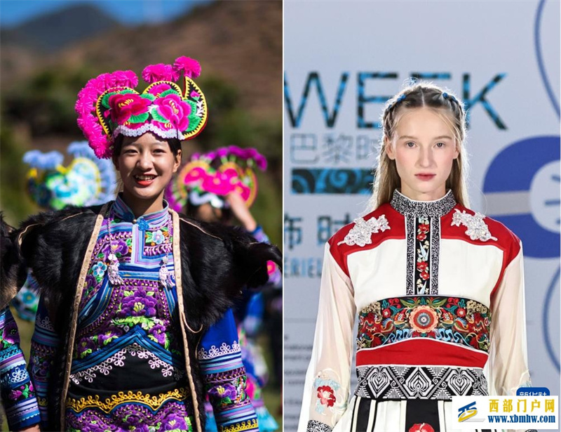镜头连中外 | 楚雄彝绣“秀”巴黎(图1) 镜头连中外 | 楚雄彝绣“秀”巴黎(图1)