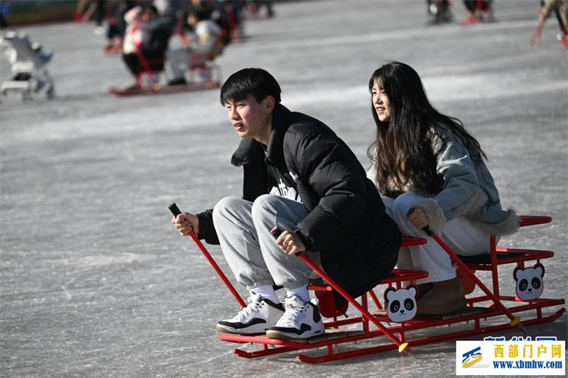 青海西宁：乐享冰趣 欢度周末(图3)